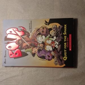 Bone Quest for the Spark book 1 Tom Sniegoski Jeff Smith